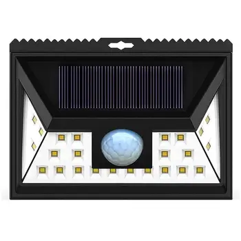 

24 LED Solar Powered Sunlight Waterproof Light Outdoor Lamp PIR Motion Sensor Wall Lighting Solar Powered for Garden