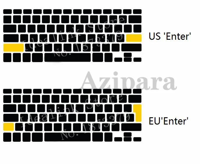 Tampa Macia do Teclado do Silicone para Macbook Air Russo ue Eua 13 15 14 16 2023 2023 m1 A2337 A2338 A2442 - Imagem 4