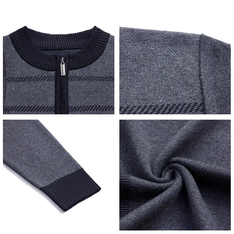 Flash Sale HIYSIZ Brand 2019 Autumn Casual Pullovers Men's Sweater O-Neck Striped Slim Fit Knittwear Mens Sweaters Pull Homme Hombre H3023