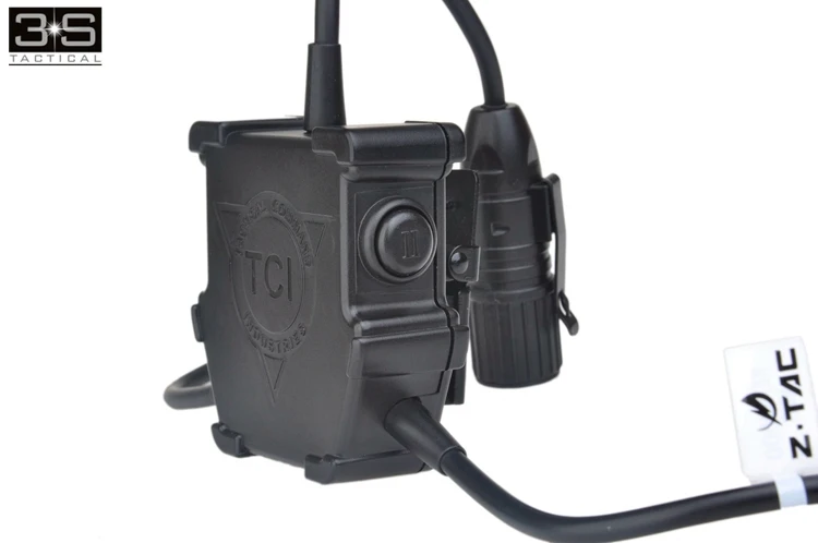 Z-tactical R.3 U Серия dual PTT Kenwood аксессуары для гарнитуры страйкбол разъем одновременное подключение двух рации