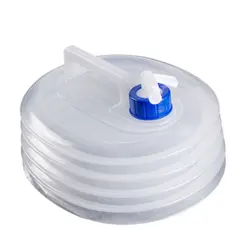 LESHP – sacs à eau pliables, 15l, pour l'extérieur, Camping, randonnée, Portable, stockage d'eau de survie 