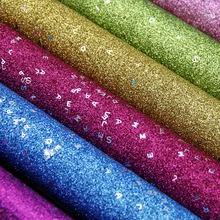 20*34cm Fine Glitter Letters Sequins Faux Leather,DIY Handmade Materials For Making Handbag Earrings,1Yc8131