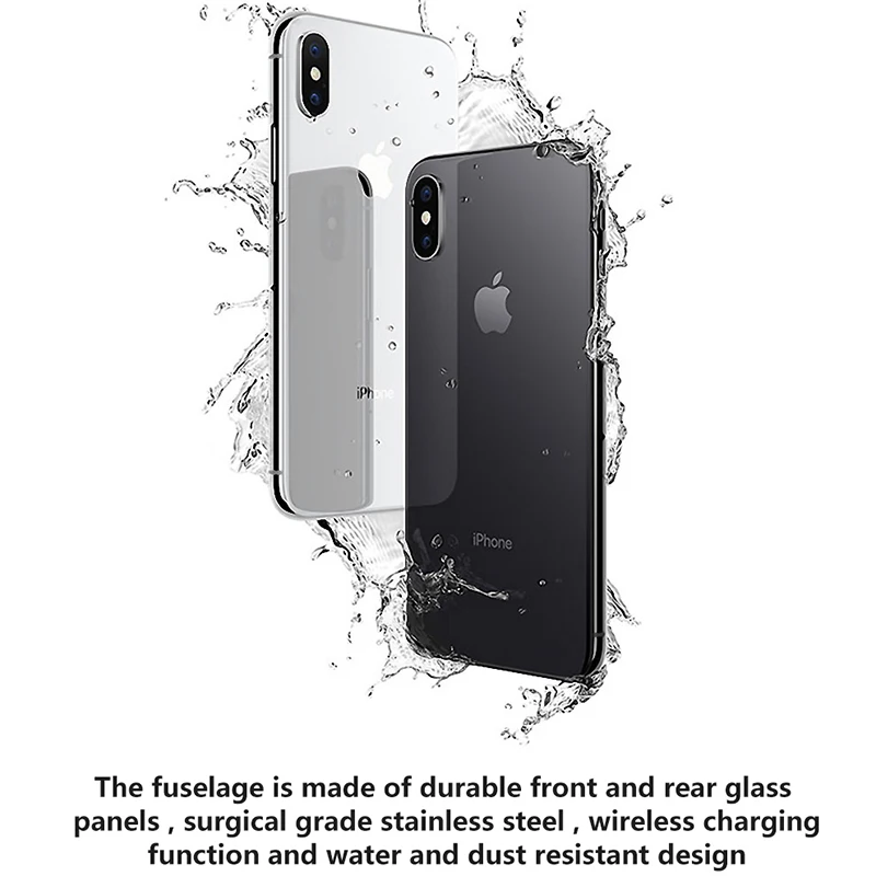 Used Original Apple iPhone X 3G+64/256GB 5.8inch Smartphone iOS Hexa core 12.0MP Dual Back Camera Unlocked 4G LTE Mobile Phone