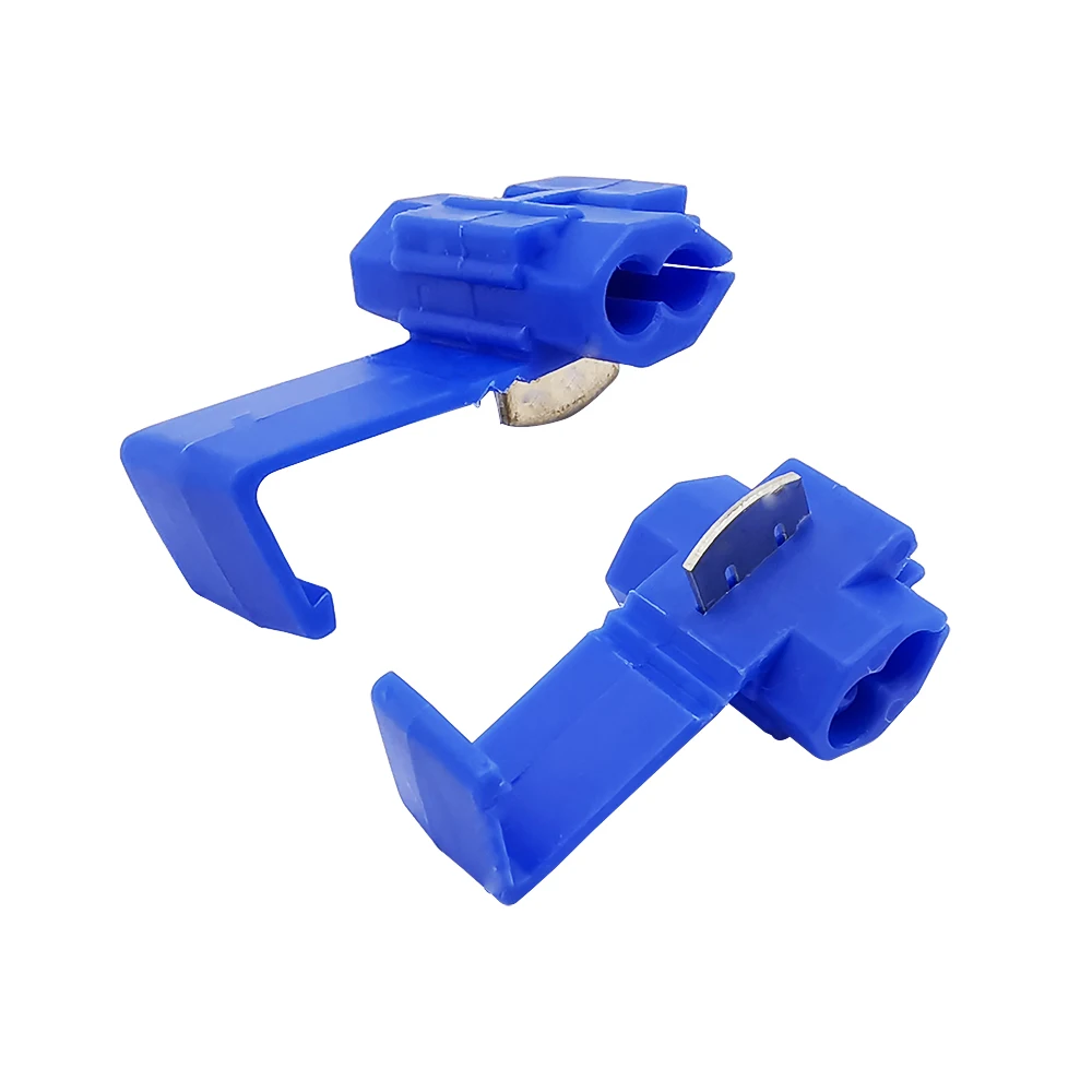 обжимные клеммы, синие, 1,0-2,5. коннектор для проводов соединительный 12 вольт. соединитель для проводов т образный 10 мм. соединения защелки. ).