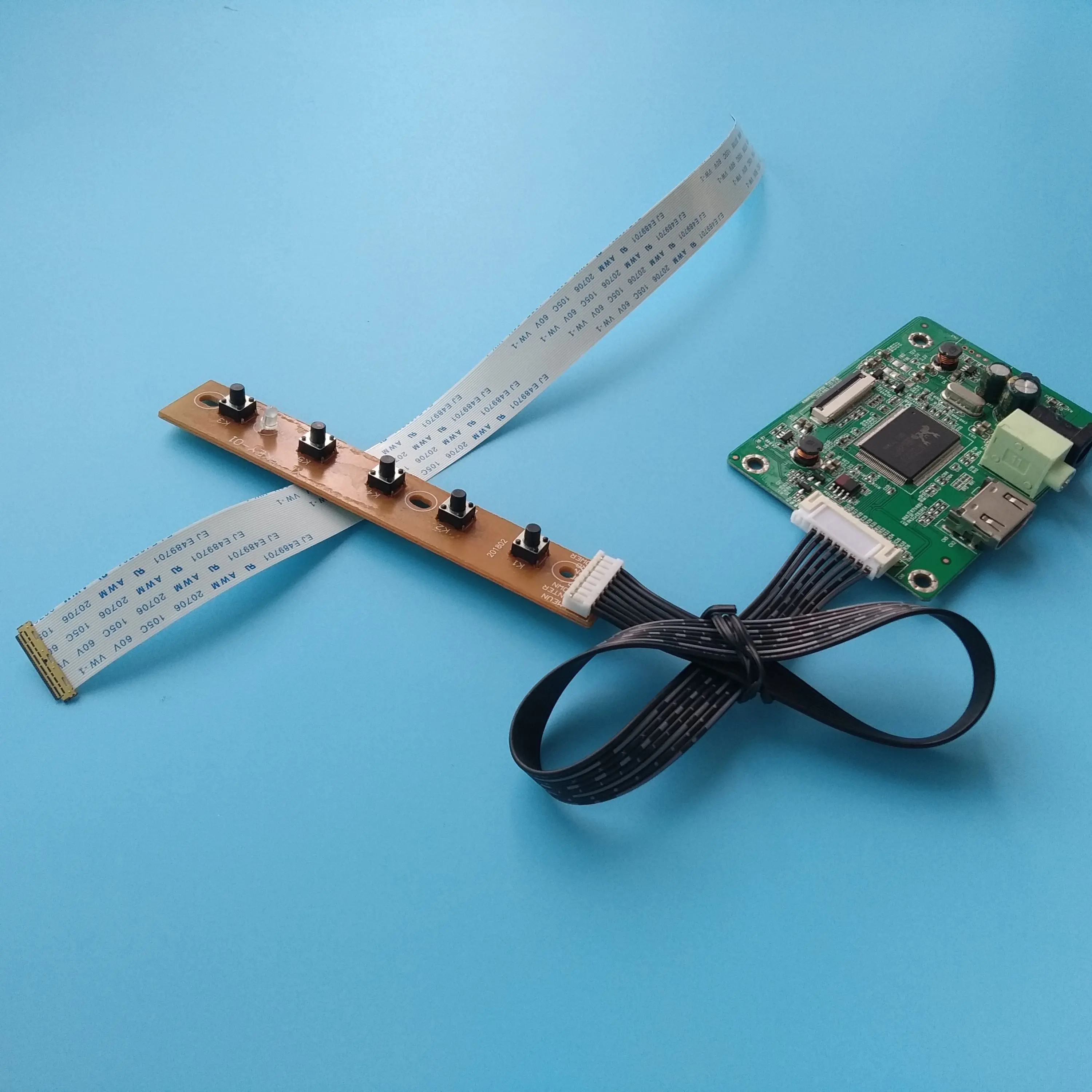 Для B173HAN01.0 плата контроллера дисплей Панель ЖК светодиодный HDMI драйвер комплект EDP Мини экран кабель монитор 1920X1080 17,3"