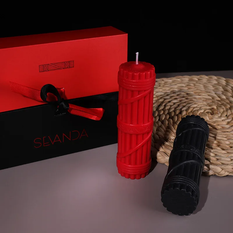 Bdsm Sex Candles Semanda Roman Column Low Temperature Candle SM Props Couple Adult Foreplay Flirting Stimulating Sex Toys