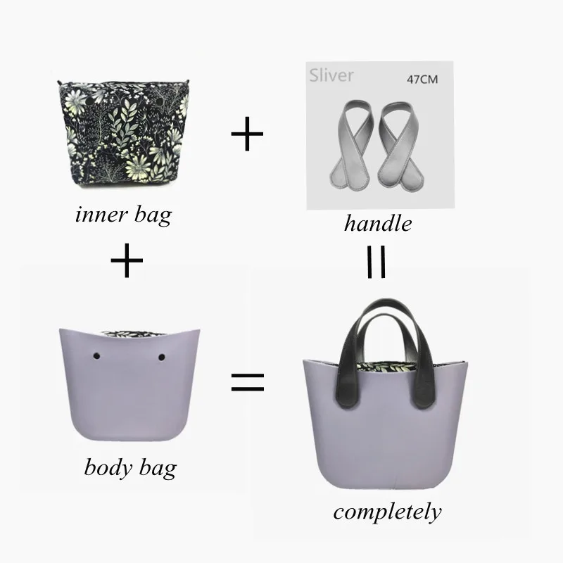 1 пара плоских ручек из ПУ для Obag аксессуары женские сумки сделай сам сумка на