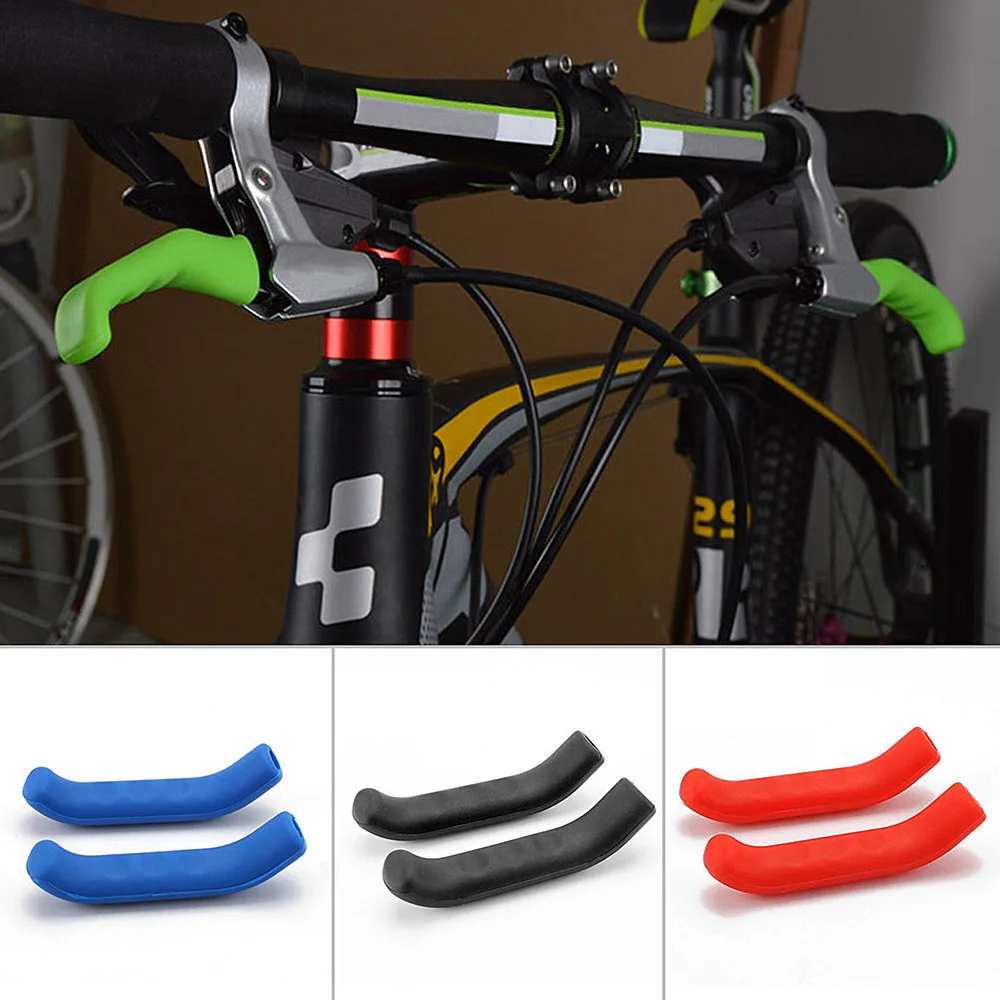 Bicycle Brake Handle Cover Silicone Bike Protective Gear Anti-slip MTB Mountain Bike Handlebar Protect Cover Accessories BC0175 (9)