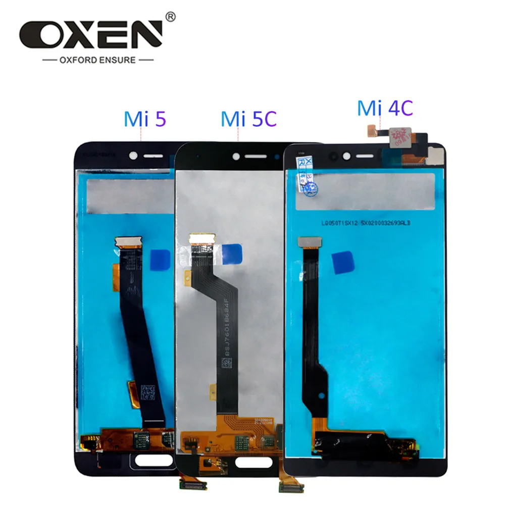 ЖК дисплей OXEN для Xiaomi Mi 4C сменный сенсорный экран 5 5C Mi4C Mi5 дисплеи дигитайзер в