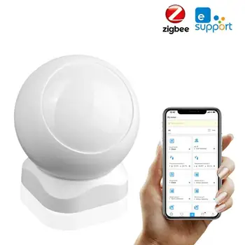 

EWelink ZigBee PIR Sensor Infrared Sensor Infrared Human Body Moving Sensor Intelligent House google home assistant alexa 2020