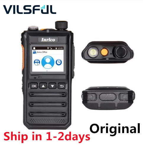 

Inrico T640A Android 9. 0 4G сеть рация антенна отдельные беспроводные военные POC радио с GPS Bluetooth Wifi