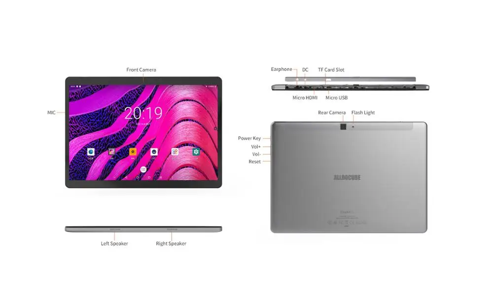 Ветвью Alldocube и iPlay10 Pro 10 дюймов HDMI Wifi планшетный ПК с системой андроида 9 0 MT8163 quad core