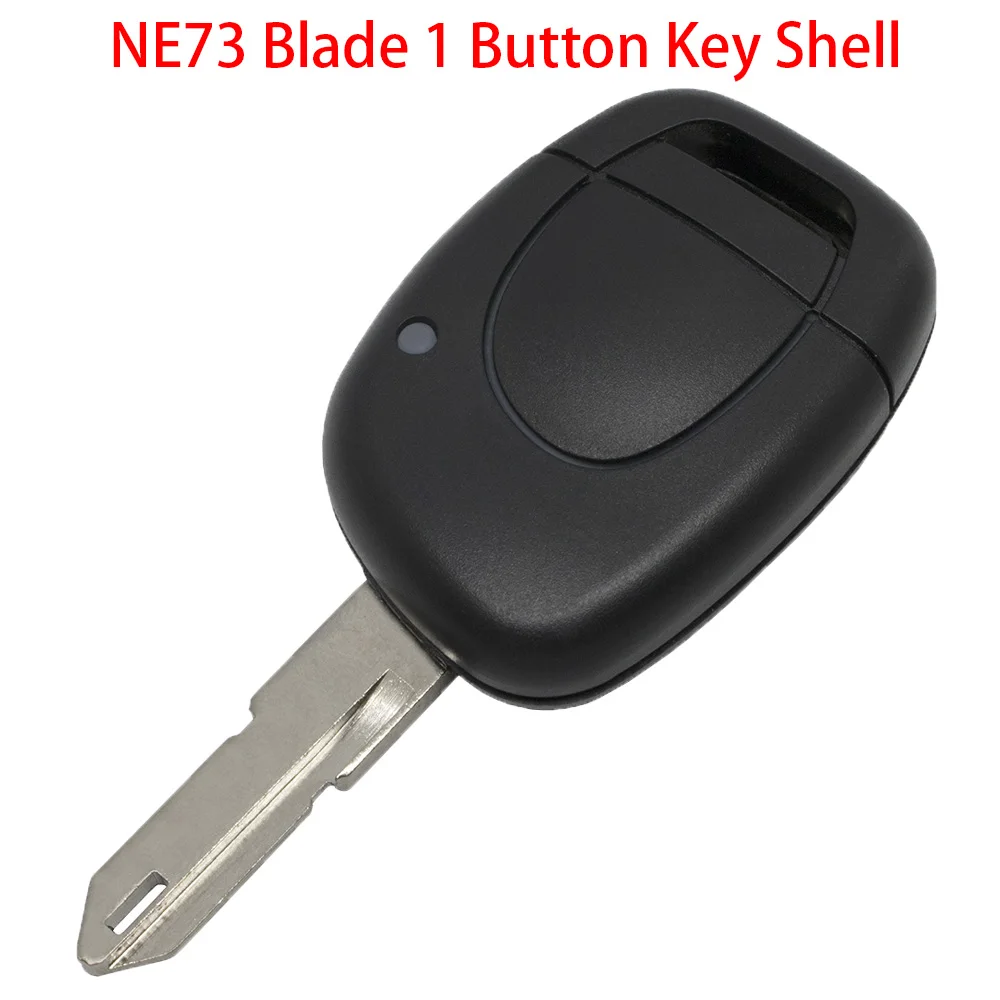 NE73 Blade WhatsKey 1 кнопочный Автомобильный Дистанционный ключ подходит для Renault Master Clio Twingo Kangoo NE73 blade 433 МГц ID46 PCF7946 чип - Количество кнопок: NE73 Blade