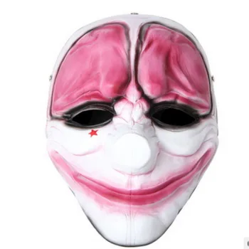 

Collector's Edition Mask Halloween Gift Game Harvest Day 2 Red Head Resin Mask Skeleton Skull Head