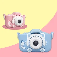 Children Kids Camera Mini Educational ​Sport Toys Digital Camera 1080P Projection Video Recorder For Baby Christmas Birthday Gif