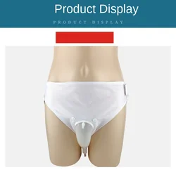 Male Urine Bag Urine Collection Set Breathable Urinal Collector Morsbestendige Zak For Urinary Incontinence Adjustable Size