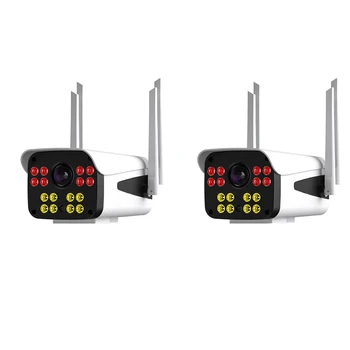 

Home Security Camera 1080P WiFi Camera Outdoor Surveillance Waterproof Cameras with Two Way Speak o