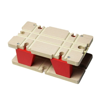 

Wooden Track Toy Train Scene Track Accessories Toy Car Truck Locomotive Engine Children Railway Toy