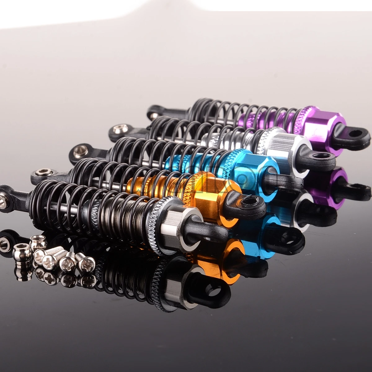 

NEW ENRON 2Pcs Shock Absorber Damper 70mm M602 RC Car For Himoto 1/18 1:18 E18XBL Elcetric Spino Buggy