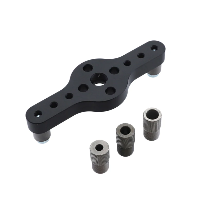

Vertical Pocket Hole Jig 6/8/10Mm Woodworking Drilling Locator Wood Dowelling Self Centering Drill Guide Kit Hole Puncher