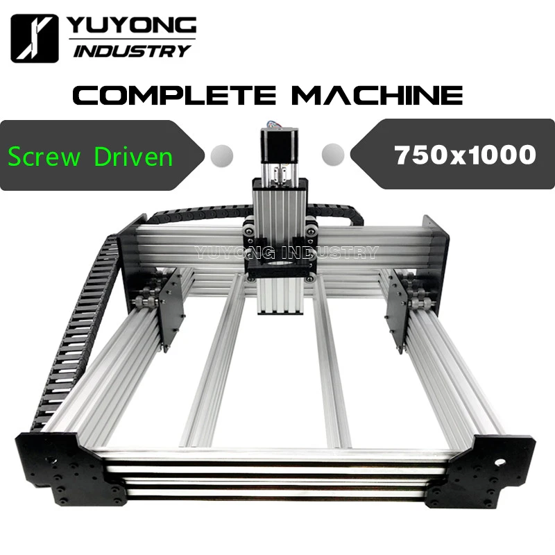 750 мм x 1000 мм с винтовым приводом WorkBee CNC полный комплект WorkBee CNC машина дерево Металл гравер фрезерный станок комплект
