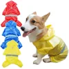Pet Dog Waterproof Raincoat Jumpsuit Reflective Rain Coat Sunscreen Dog Outdoor Clothes Jacket for Small Dog Pet Supplies ► Photo 2/6