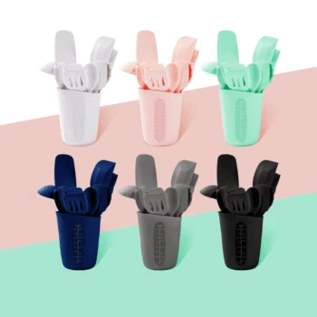 

Amazon Baking Tool Set Measuring Cup Non-stick Pot Silica Gel Kitchen Ware Cooking Tools Silica Gel Kitchen Ware 10 Pieces