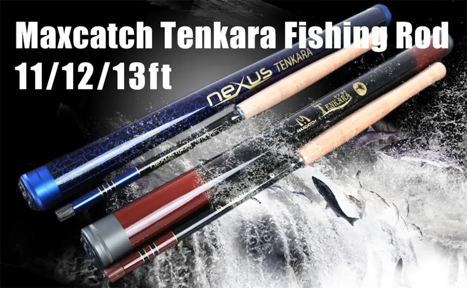 Maximumcatch 9/10/11/12ft/13ft и тройной зум Tenkara Fly Удочка 7:3 действие Tenkara удилище Запасной наконечник первый и второй раздел