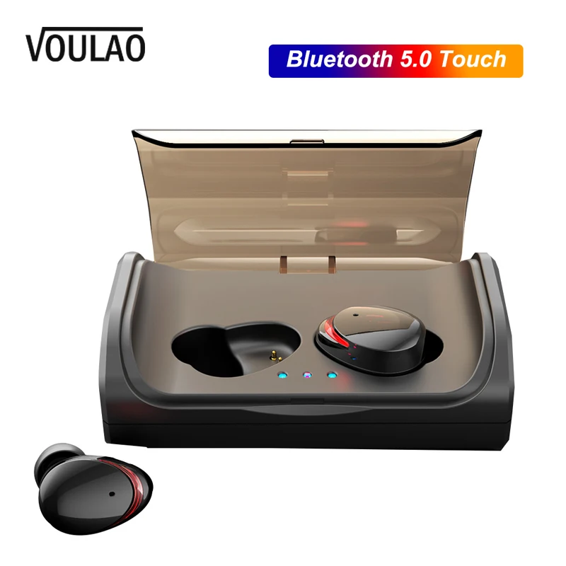 

T8 Wireless Headphones IPX7 Waterproof Bluetooth Earphones 3000mAh Power Bank For IOS Wireless Headset Fone de ouvido bluetooth