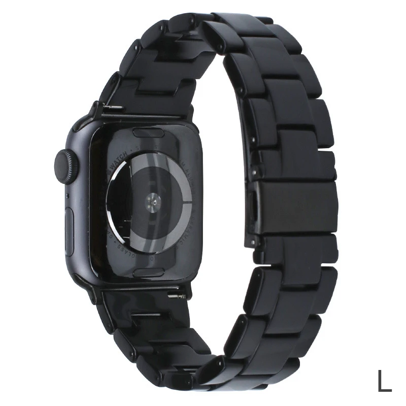 Essidi горячий полимерный браслет ремешок для Apple Watch Series 5 4 3 2 1 Женский Мужской умный Браслет Петля для Iwatch 38 40 42 44 мм - Цвет: L