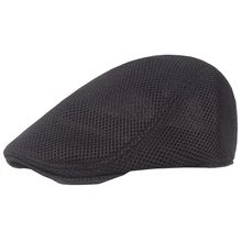 Driving Men Hat Fashion Adjustable Cotton Blend Accessories Cabbie Cool Newsboy Cap Casual Flat Beret Golf Duckbill