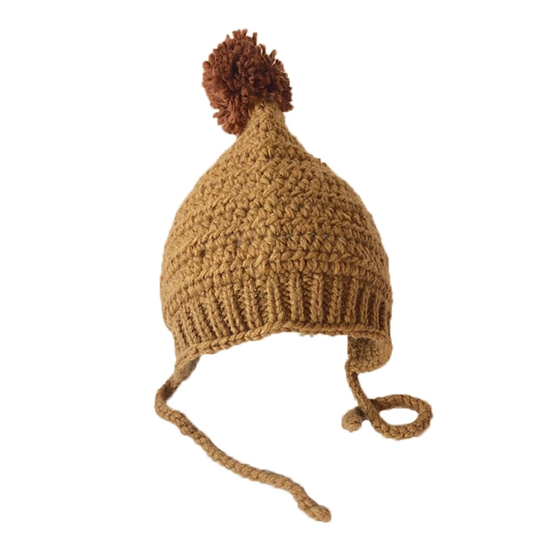 Коллекция года, милые зимние детские хлопковые вязаные шапочки для девочек и мальчиков, теплые шерстяные шапки с капюшоном, Шапки для малышей, рождественский подарок