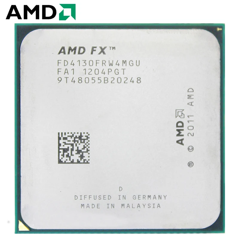 AMD FX-Series FX 4130 FX-4130 3,8 ГГц четырехъядерный процессор 3,8 ГГц процессор Настольный FD4130FRW4MGU 125 Вт Разъем AM3