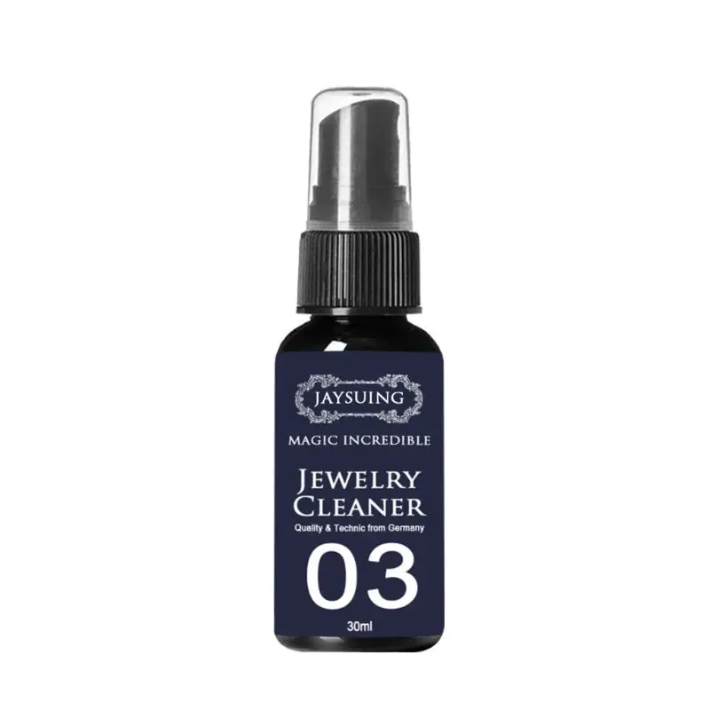 

30ml 50ml Concentrate Jewelry Cleaner Anti-Tarnish Quick Jewellery Cleaning Spray for Watch Diamond Silver Gold Jewelry