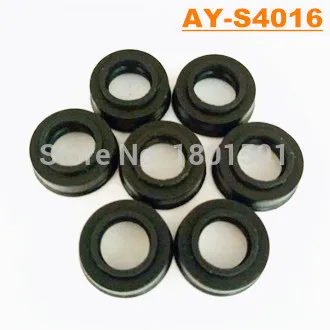 Fuel injector rubber seals 100pieces keihin multiport fuel injector service Kits AY-S4016 16.4*6.9*9mm fuel injector seals