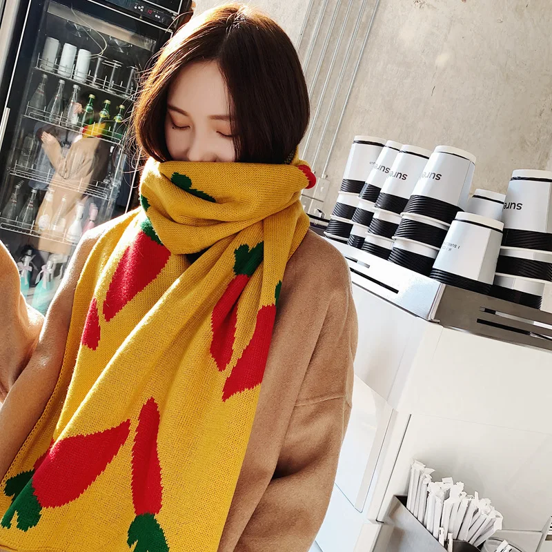 Moda mujer invierno catido Cachemira; Милый принт с героями мультфильмов; bufanda talla grande chal nuevo mujer bufanda D136