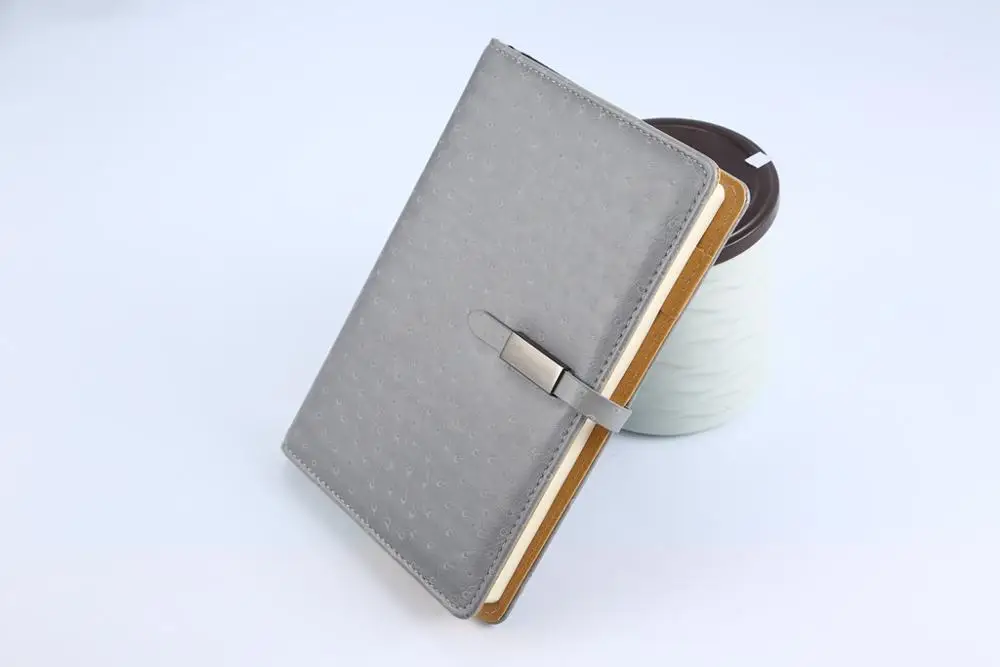 Kawaii A5 Mini A4 записная книжка, синяя, зеленая, черная, Красная Обложка, школьные принадлежности, канцелярские принадлежности, дневник, планировщик, записная книжка - Цвет: Grey miniA4