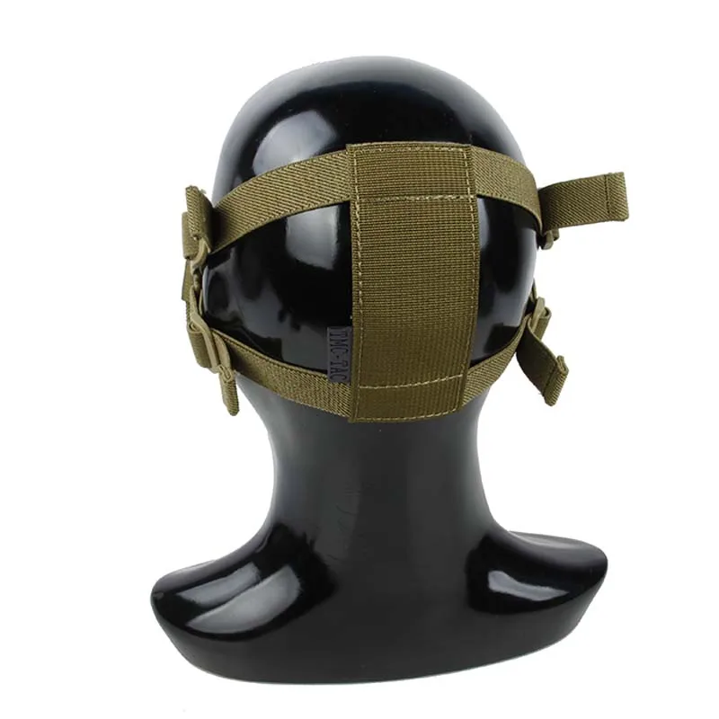 TMC Tactical V1 Страйк стальная сетка половина маска для лица CS игра камуфляжная маска Нижняя Маска Защитная маска