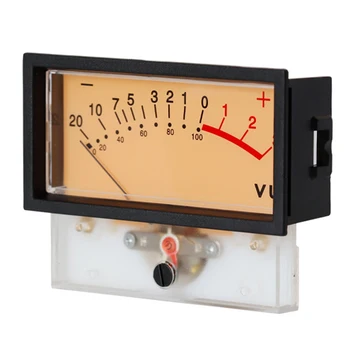 

Panel VU Meter Tools Small DB Level With Frame Mixer Audio Backlight Portable Power Discharge Stable Indicator High Accurate