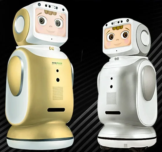  Smart robot can program dialogue voice video chat monitoring accompanying robot - 4000158283443