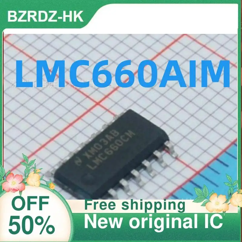 

10 шт. LMC660 LMC660AIM LMC660CM SOP14 новый оригинальный IC