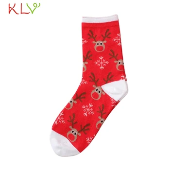 

Christmas Socks Cotton Cartoon Print Funny Socks Warm Winter for Party New Year Long Socks Men Women Socks Cute Socks 19Oct