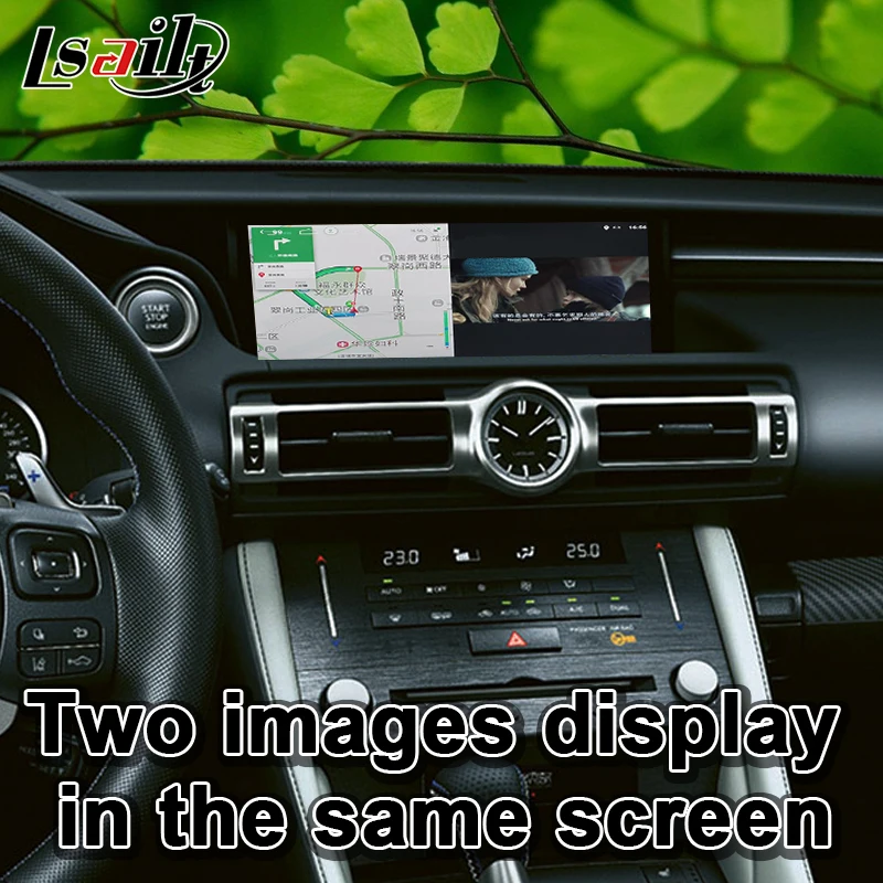 Lsailt Android 9 0 GPS навигация мультимедийный интерфейс коробка для Lexus RC200t RC300h 2013 20 с