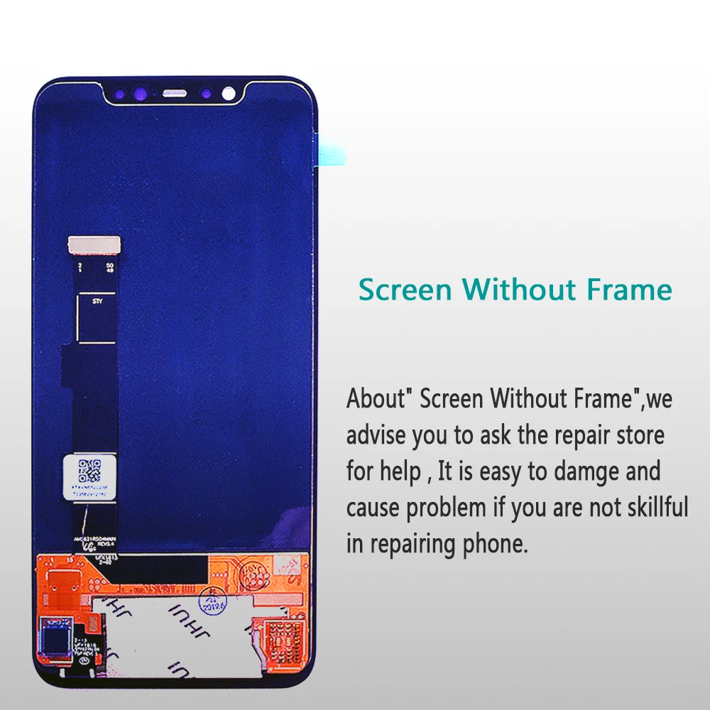 Протестированный AMOLED ЖК-дисплей 6,21 дюйма для Xiaomi mi 8 сенсорный экран дигитайзер сборка для mi 8 замена стеклянная пленка