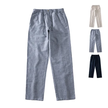 

2019 men yoga pants high waist stretch sport pant jogging sportwear trousers linen trainning pants Breathable Gym kung fu pants