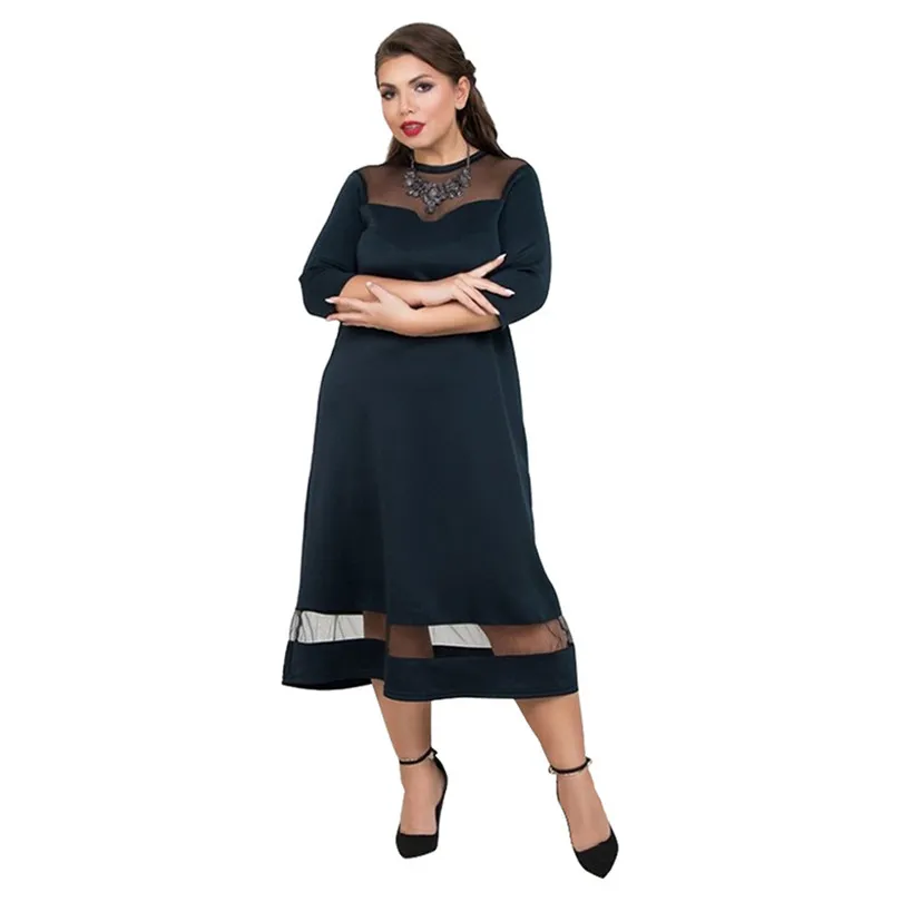 

5xl 6xl Plus Size Summer Dress Elegant Mesh Evening Party Women Dress Large Size A Line Long Maxi Dress Big Size Clothing 2019