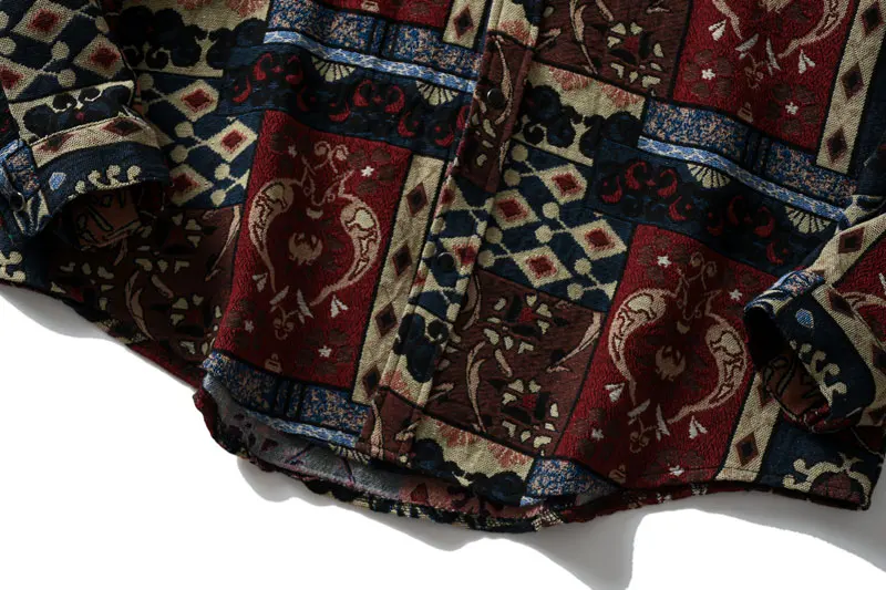 Southwestern Aztec Tribal Indian Button Shirts