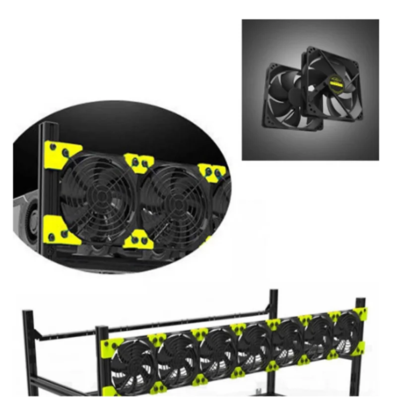 VEDDHA 2800 + об/мин 4 контакта 12 CFM рукав бесшумный мини-вентилятор для V3C V3D T2