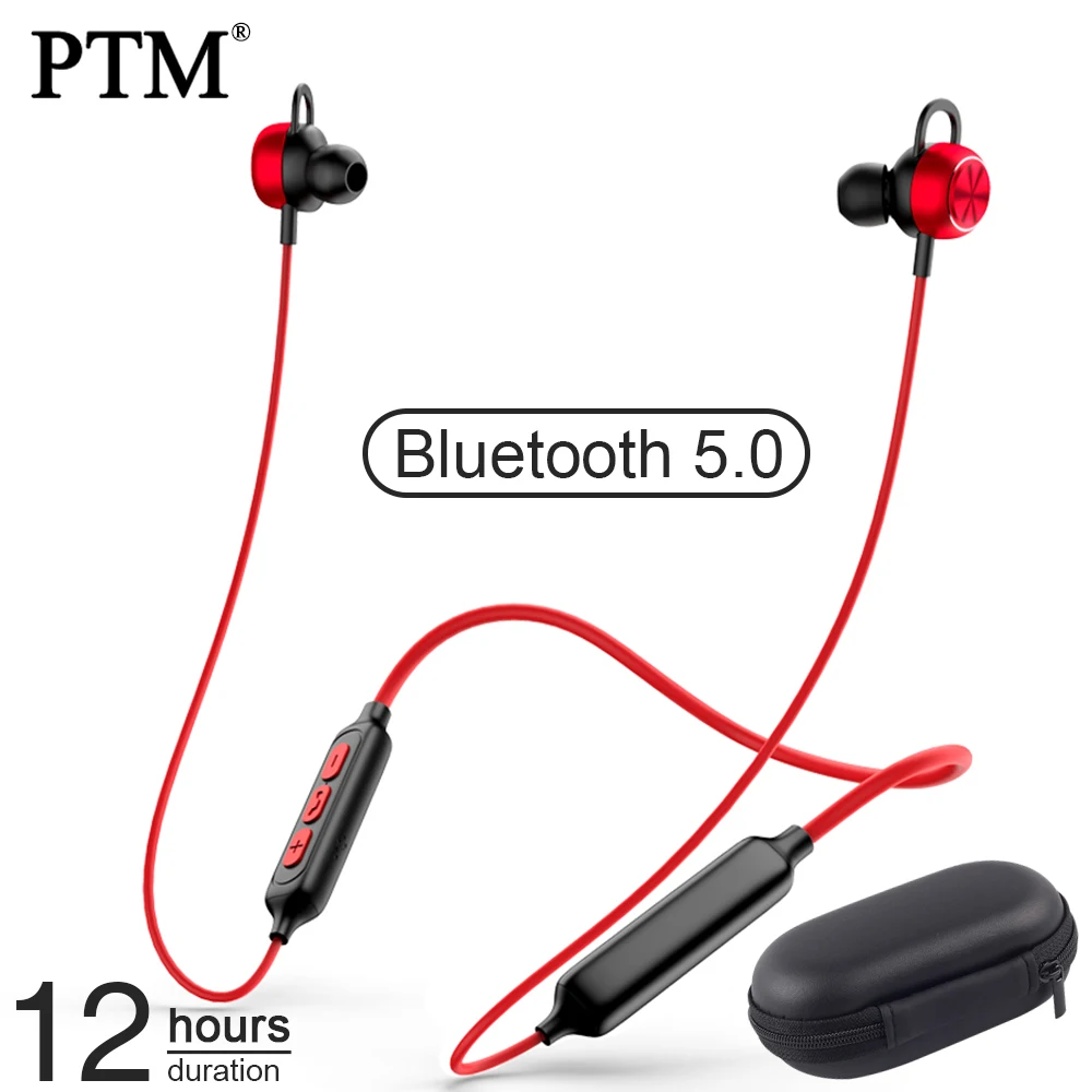 PTM X2P активные беспроводные bluetooth наушники с шумоподавлением 12 часов