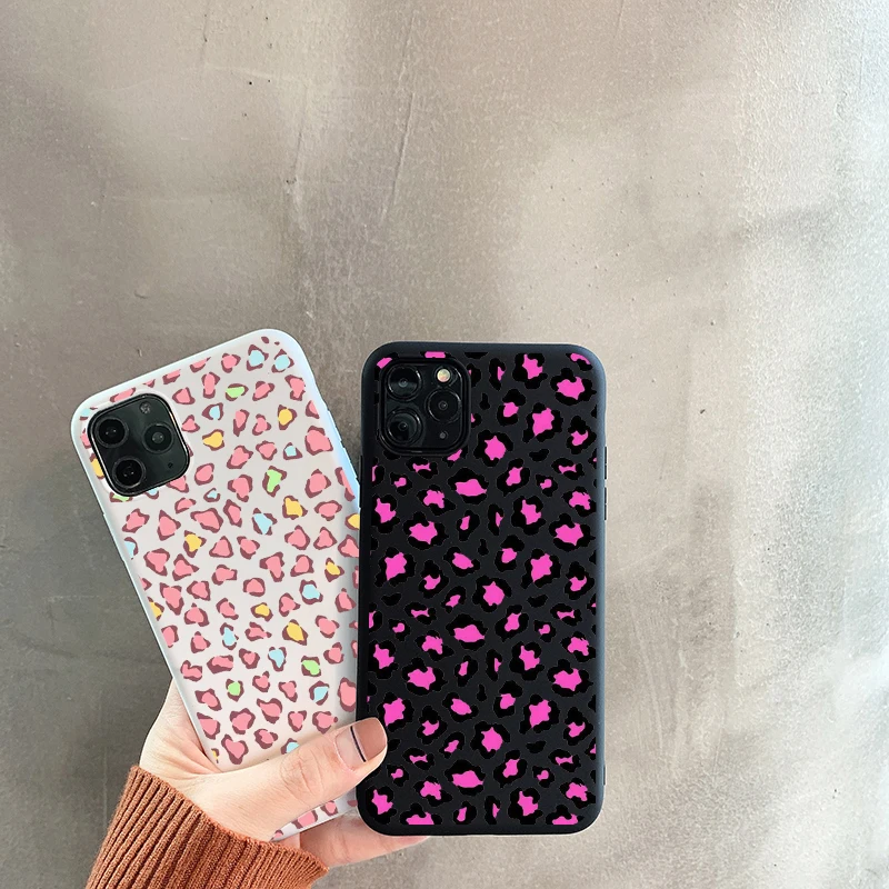 

Fashion Sexy Leopard Print Panther Newly TPU soft silicone phone case for iPhone 12mini 12pro 11pro max 11 11pro 11pro max cover